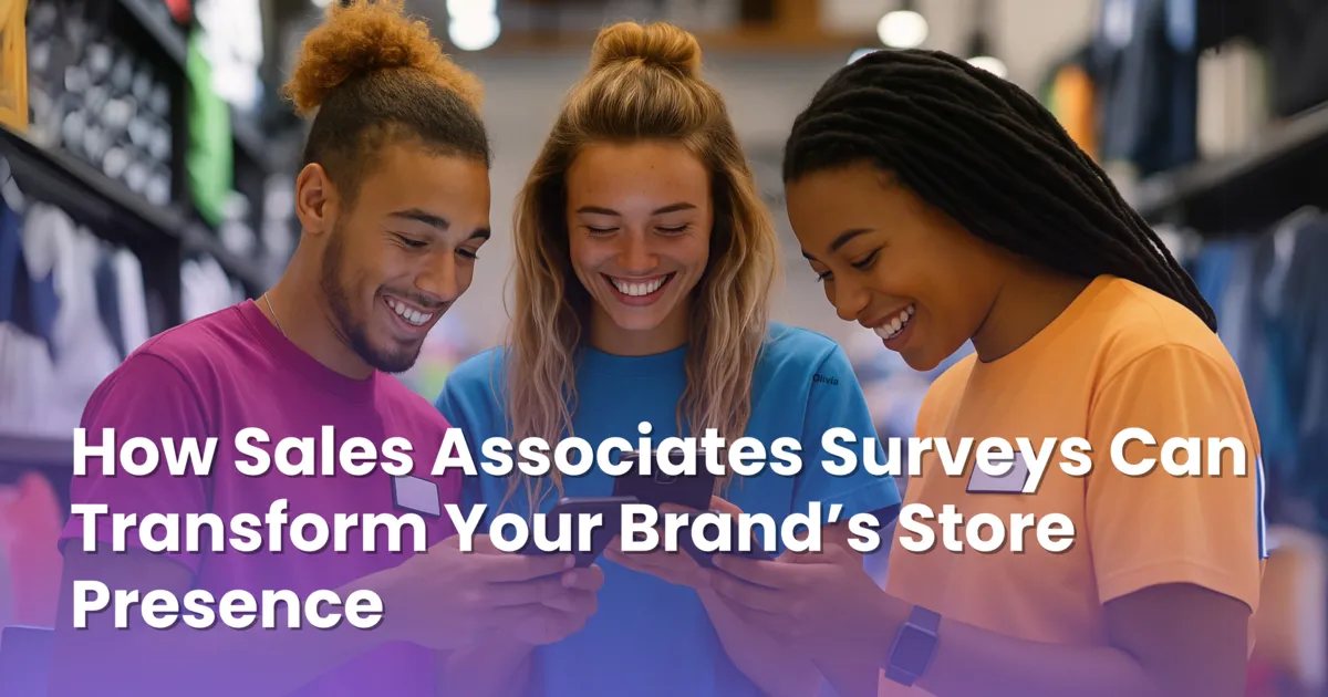 How Sales Associates Surveys Can Transform Your Brand’s Store Presence