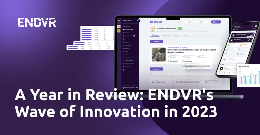 2023 Year in Updates: ENDVR's Wave of Innovation!