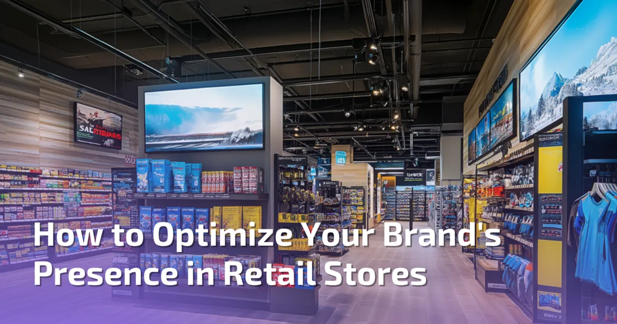How to Optimize Your Brand's Presence in Retail Stores