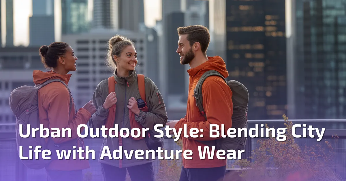 Urban Outdoor Style: Blending City Life with Adventure Wear
