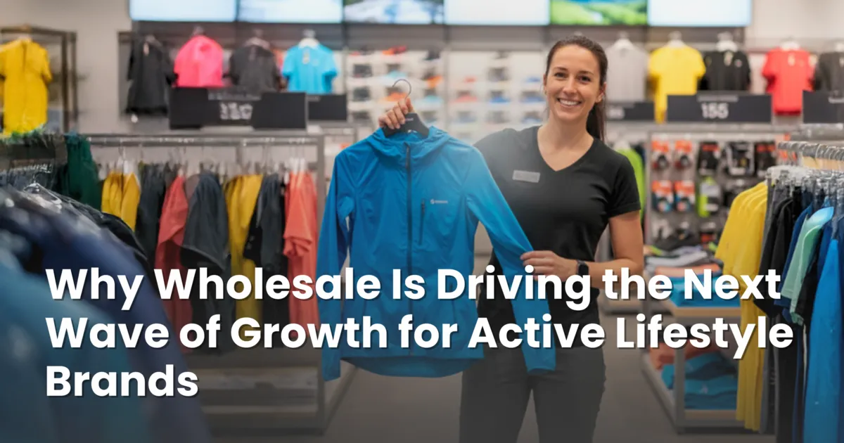 Why Wholesale Is Driving the Next Wave of Growth for Active Lifestyle Brands