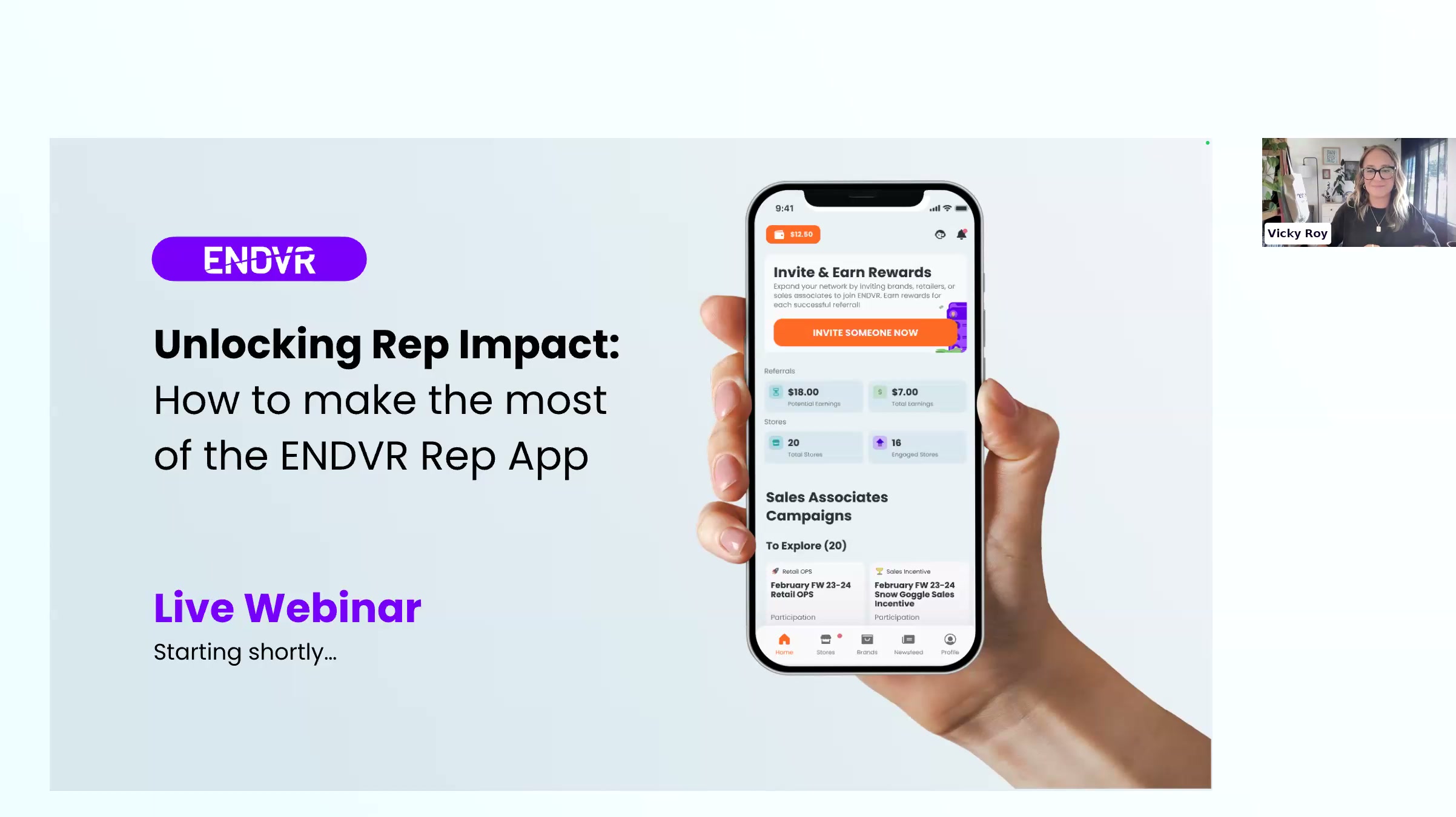 ENDVR Rep App Webinar